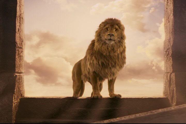 This is a picture of Lucy and Aslan from the movie Narnia. I think of this  picture as God as the lion and me as the …